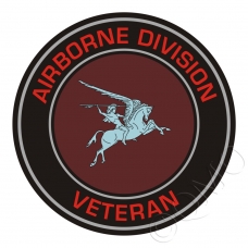 Airborne Division / Forces Veterans Sticker